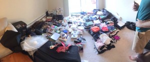 Two Years' Worth of Belongings...