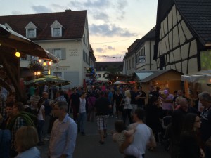 Some of the Budenfest "booths"